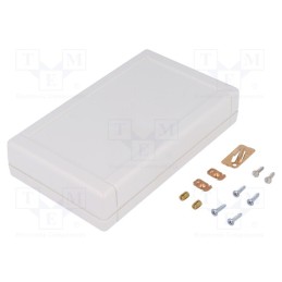 1 pcs x TEKO - TB-2B.7 - Enclosure: multipurpose, X: 94mm, Y: 160mm, Z: 31mm, TEKBOX, ABS