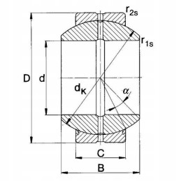 Ge20fo2rs joint bearing