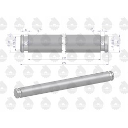 Lower hitch frame pin c 330 fi 25mm original