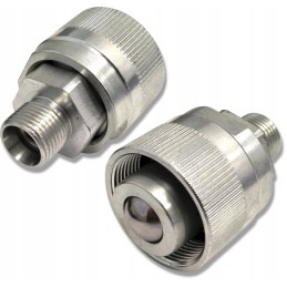 Screwed quick connector, old type, valve, M22 plug