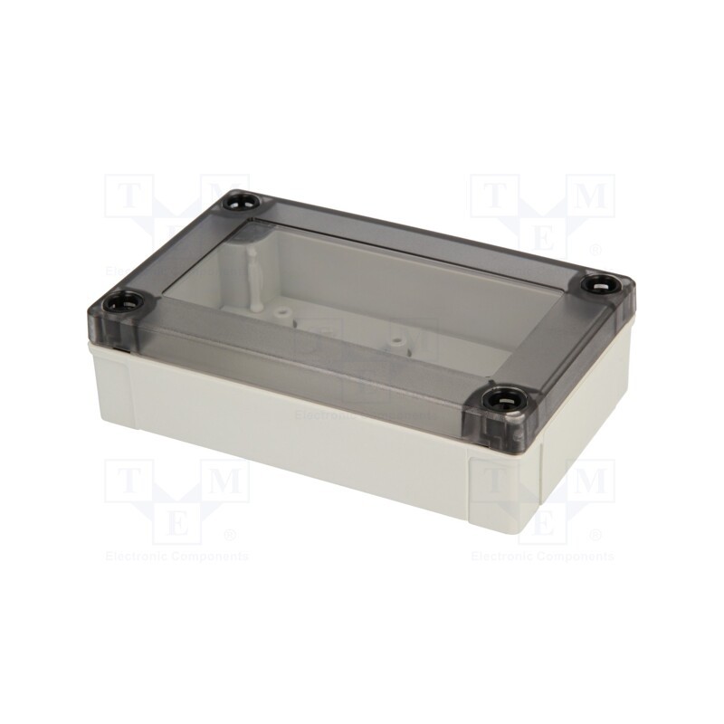 1 pcs x FIBOX - PC 100/35 LT - Enclosure: multipurpose, X: 80mm, Y: 130mm, Z: 35mm, MNX, grey, IK08