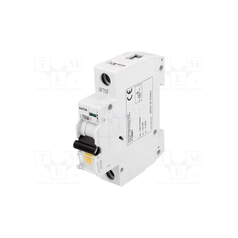 1 pcs x EATON ELECTRIC - Z-TS50/1 - Tariff switch, Poles: 1, for DIN rail mounting, Inom: 50A, 230VAC