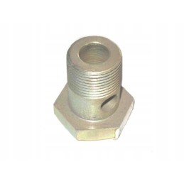 Bison oil drain connector