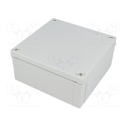 1 pcs x FIBOX - ABS 125/60 HG - Enclosure: multipurpose, X: 130mm, Y: 130mm, Z: 60mm, MNX, ABS, grey