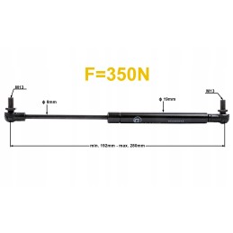 Door gas spring shock absorber case 3232937r1