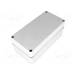 1 pcs x FIBOX - AB 081607 - Enclosure: multipurpose, X: 80mm, Y: 160mm, Z: 65mm, EURONORD, ABS