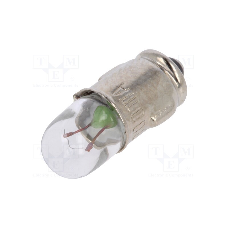 2 pcs x BRIGHTMASTER - LAMP 7605 - Filament lamp: bayonet, BA7S, 6VDC, 100mA, Ø: 6.6mm, L: 20mm