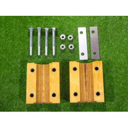 Wooden bushing for claas 678522 shakers