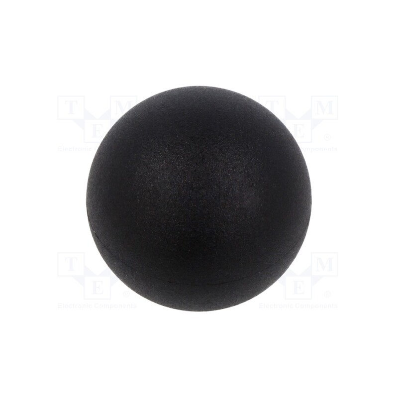 1 pcs x ELESA+GANTER - DIN 319-KT-25-M6-C - Ball knob, Ø: 25mm, Int.thread: M6, 9mm