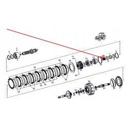 F824100100290 clutch pressure spring