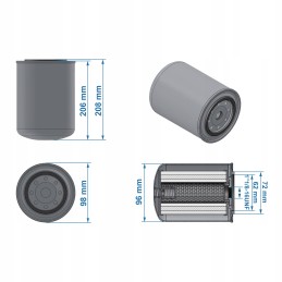 Hydraulic filter sh59006 hifi filter