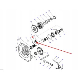 3014992x1 agco oil seal