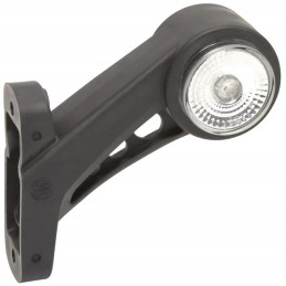 Left side marker lamp, round, 12 24v, orange