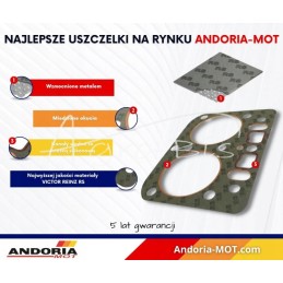 Complete set of head gaskets Ursus MF3 Andor