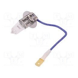 2 pcs x LUCAS - LLB453 - Filament lamp: automotive, PK22s, transparent, 12V, 55W, LLB