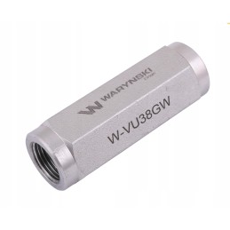 Linear check valve 3 8 BSP 45L Mi Warynski