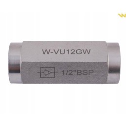 Linear check valve 1 2 BSP 70l mi Warynski