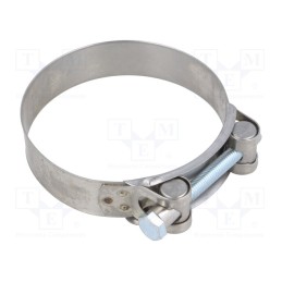 1 pcs x MPC INDUSTRIES - S4092 -AS - T-bolt clamp, W: 24mm, Clamping: 92÷97mm, chrome steel AISI 430, S