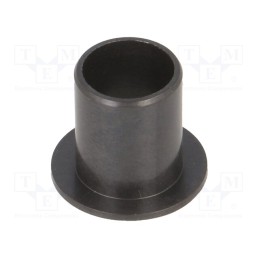 1 pcs x IGUS - XFM-1012-15 - Bearing: sleeve bearing, with flange, Øout: 12mm, Øint: 10mm, black