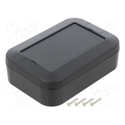 1 pcs x TAKACHI - WP9-13-4C - Enclosure: multipurpose, X: 90mm, Y: 130mm, Z: 40mm, WP, ABS, graphite