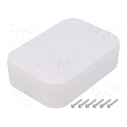 1 pcs x TAKACHI - WP9-13-4G - Enclosure: multipurpose, X: 90mm, Y: 130mm, Z: 40mm, WP, ASA, IP67
