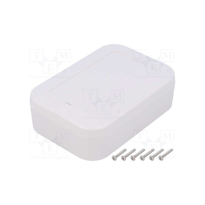 1 pcs x TAKACHI - WP9-13-4G - Enclosure: multipurpose, X: 90mm, Y: 130mm, Z: 40mm, WP, ASA, IP67