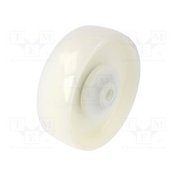 1 pcs x RADER - POB 125/10K1 - Transport wheel, Ø: 125mm, W: 37mm, 300kg, polyamide, POB, -30÷80°C