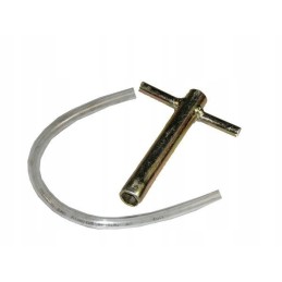 Wrench 10 for bleeding brake cylinders