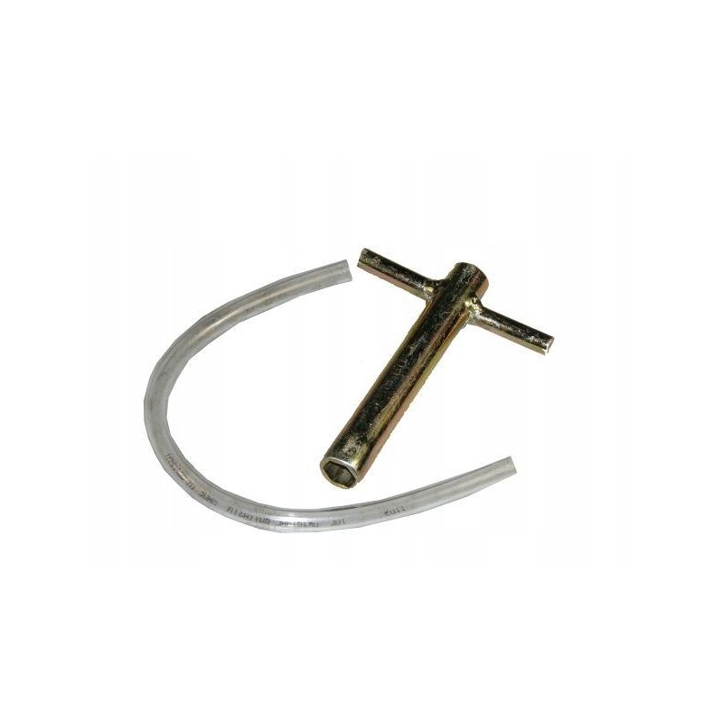 Wrench 10 for bleeding brake cylinders