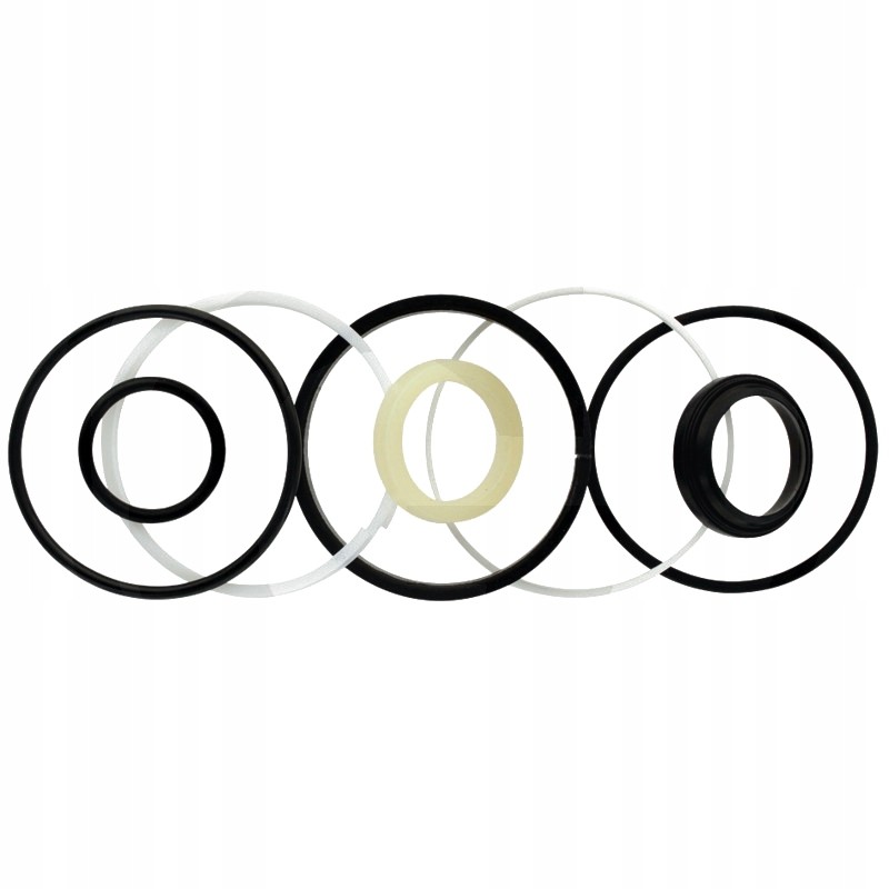 Set of granite sealing rings