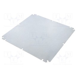 1 pcs x WEIDMu00dcLLER - MP FPC 30/30 - Mounting plate, steel, 1.5mm, Plating: zinc