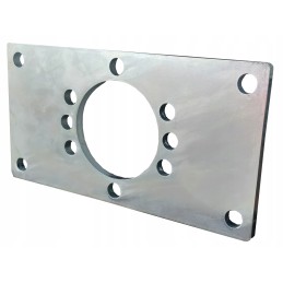 Flange mounting for BMR SMS hydraulic motor