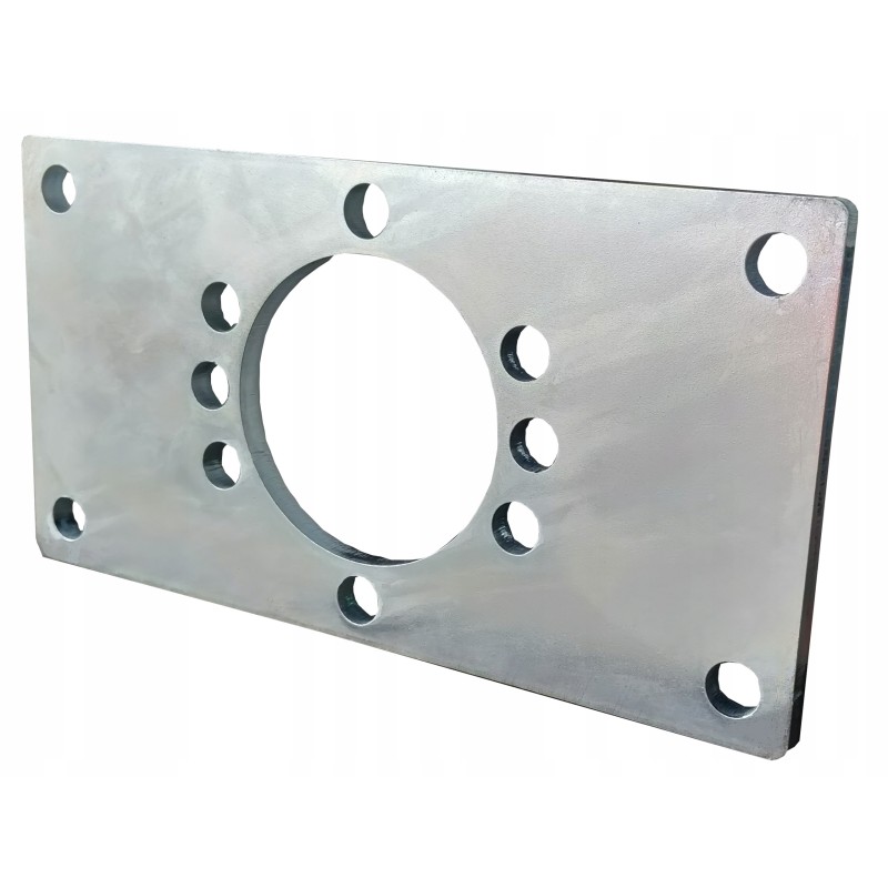 Flange mounting for BMR SMS hydraulic motor