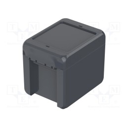 1 pcs x BOPLA - B 100809 ABS 7024 - Enclosure: multipurpose, X: 80mm, Y: 113mm, Z: 90mm, BOCUBE, ABS