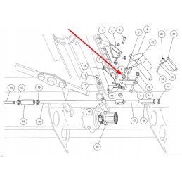 01119500 mounting screw sleeve