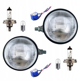 Headlights, headlights, 2 pcs. c 330 c 360 c385 h4