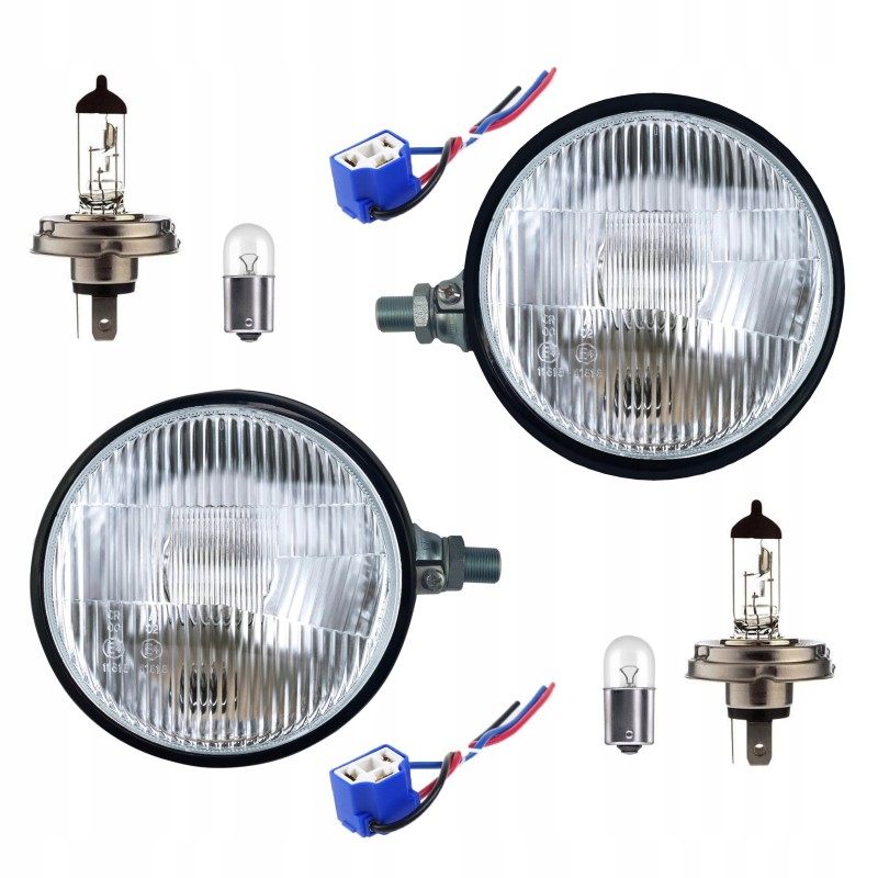 Headlights, headlights, 2 pcs. c 330 c 360 c385 h4