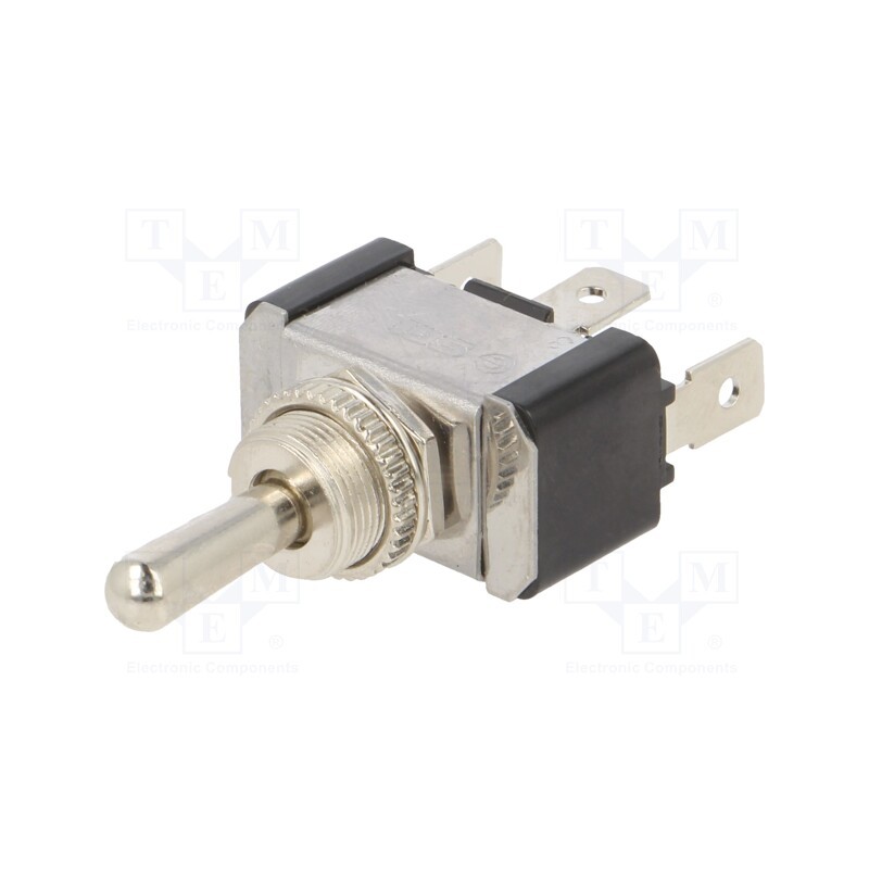 1 pcs x SWITCH COMPONENTS - TA1-1F-DC-1 - Switch: toggle, Pos: 3, SPDT, ON-OFF-ON, 20A/12VDC, 0÷65°C, 50mΩ