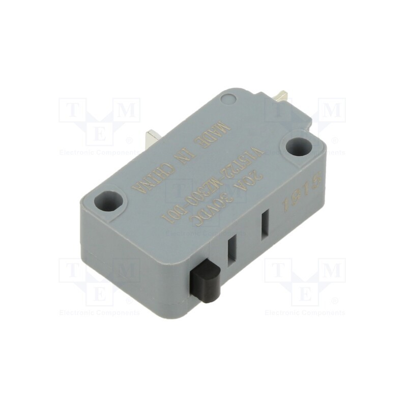 1 pcs x HONEYWELL - V15T22-MZ300-D01 - Microswitch SNAP ACTION, 22A/250VAC, SPDT, ON-(ON), Pos: 2, 2.84N