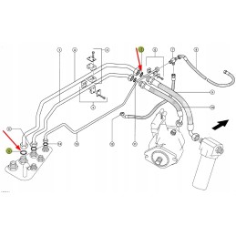 217045 0 Targo hydraulic pipe seal