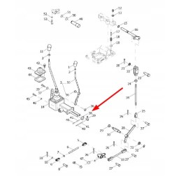 Te250 373f 02 gear shift ball