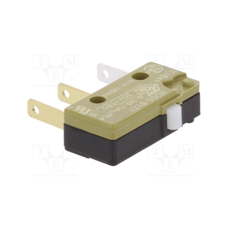 1 pcs x SAIA-BURGESS - XCG5-81Z1 - Microswitch SNAP ACTION, without lever, SPDT, ON-(ON), Pos: 2
