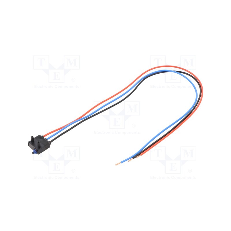 1 pcs x OMRON OCB - D2HWBL201M - Microswitch SNAP ACTION, 0.1A/100VAC, without lever, SPDT, Pos: 2