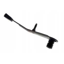 Internal hydraulic lift control lever