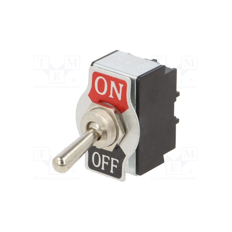 1 pcs x SWITCH COMPONENTS - TB2-1A-DC-4 - Switch: toggle, Pos: 2, SPST, ON-OFF, 20A/12VDC, Leads: screw, 0÷55°C