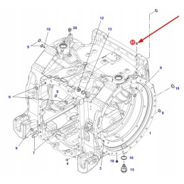 X820500507000 gearbox nozzle m5 x 1 5