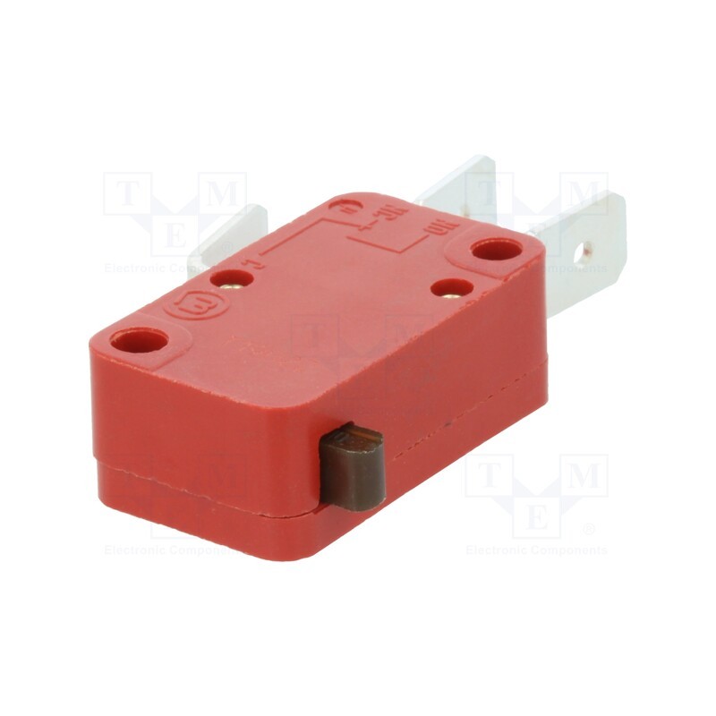 1 pcs x Marquardt - 1005.1001 - Microswitch SNAP ACTION, 10A/250VAC, without lever, SPDT, Pos: 2