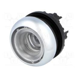 1 pcs x EATON ELECTRIC - M22-D-X - Switch: push-button, 22mm, Stabl.pos: 1, none, IP67, flat, Pos: 2