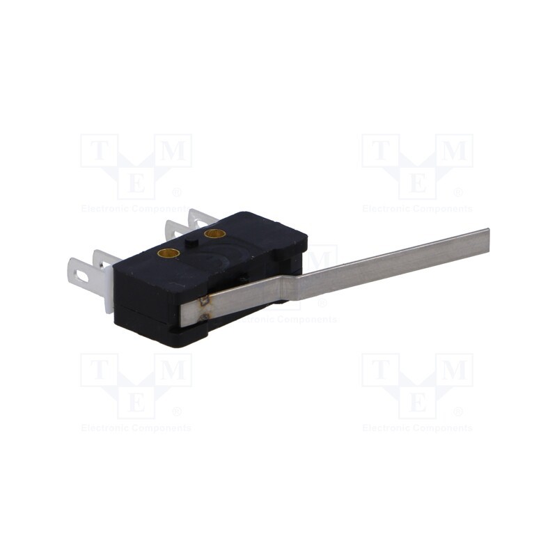 1 pcs x PROMET - 83 133 S54 AR35.75 - Microswitch SNAP ACTION, 2.5A/250VAC, 0.3A/220VDC, with lever