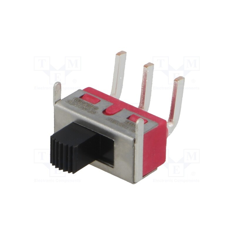 1 pcs x C&K - 1101M2S3AQE2 - Switch: slide, Pos: 2, SPDT, 3A/250VAC, 6A/28VDC, ON-ON, THT, 1000
